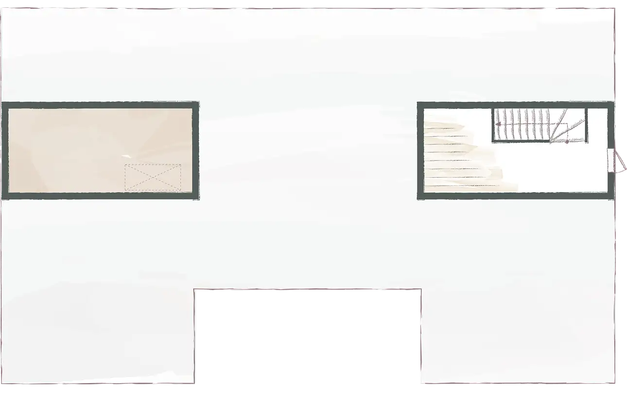 2階の間取り図面