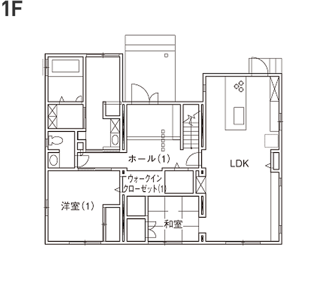 1階の間取り