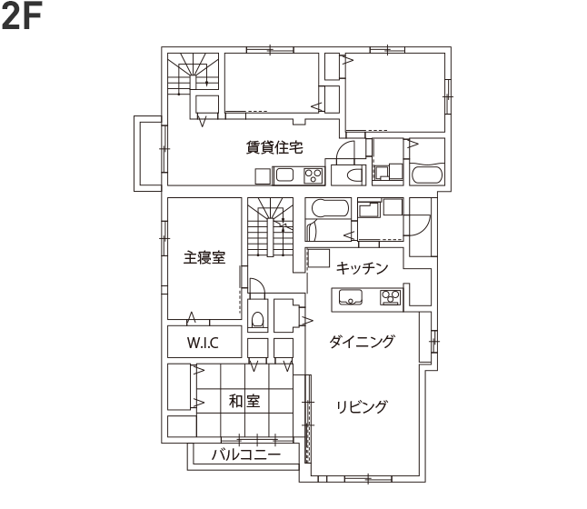 2階の間取り