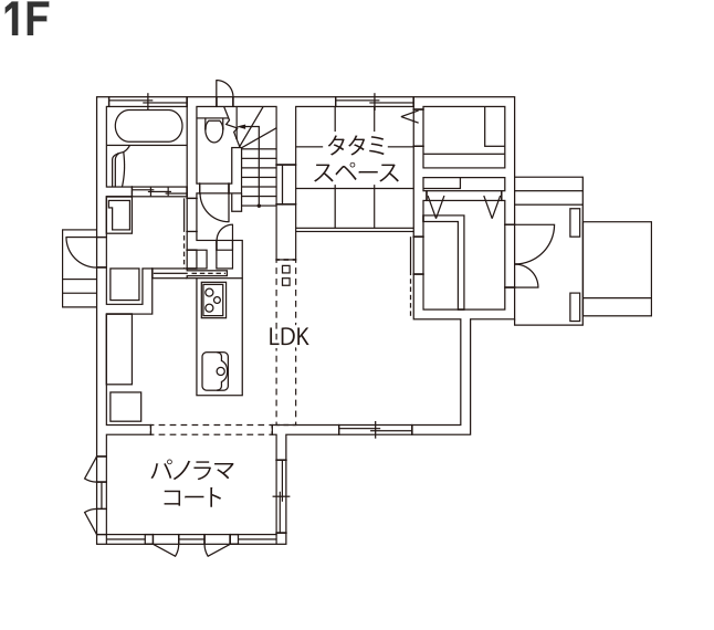 1階の間取り