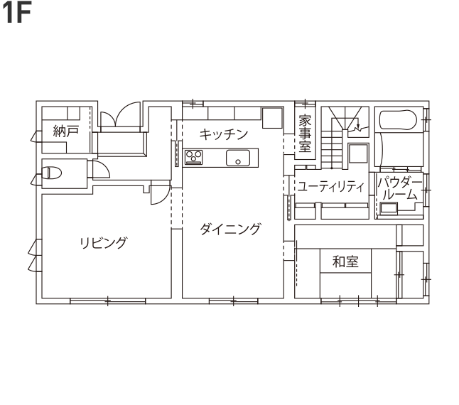 1階の間取り