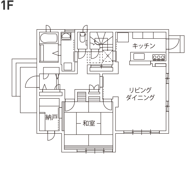 1階の間取り