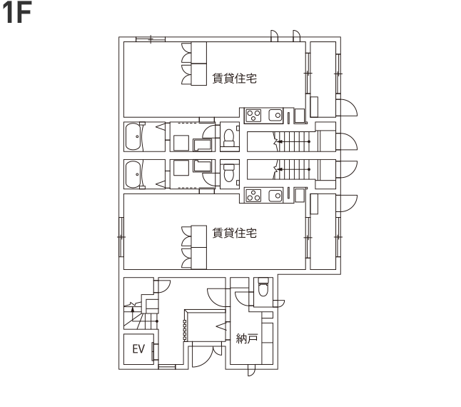 1階の間取り