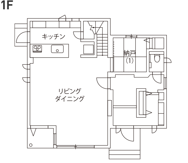 1階の間取り