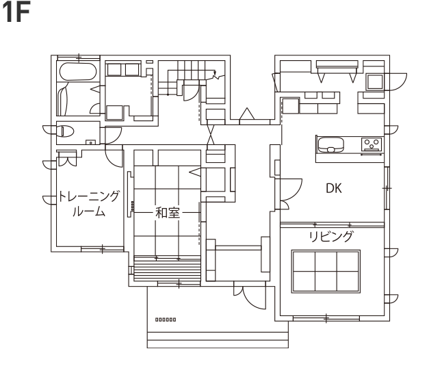 1階の間取り