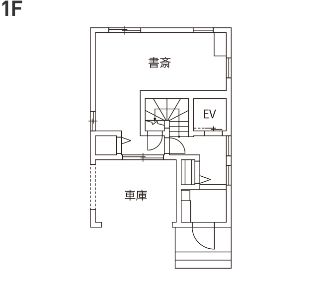 1階の間取り