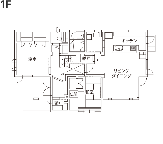 1階の間取り