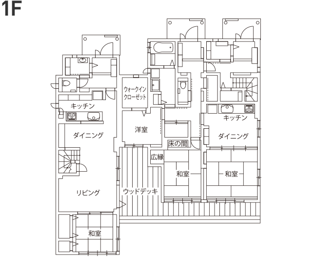 1階の間取り