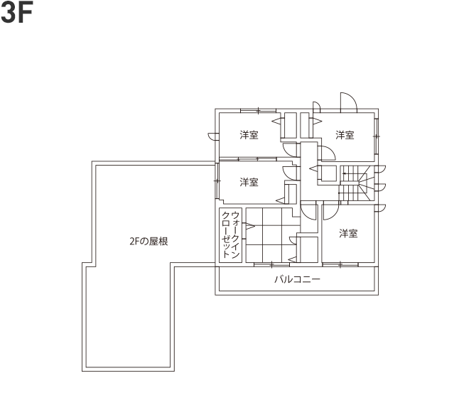 3階の間取り