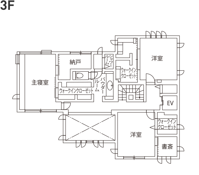 3階の間取り