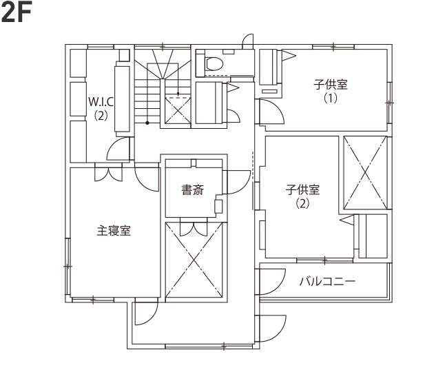 2階の間取り