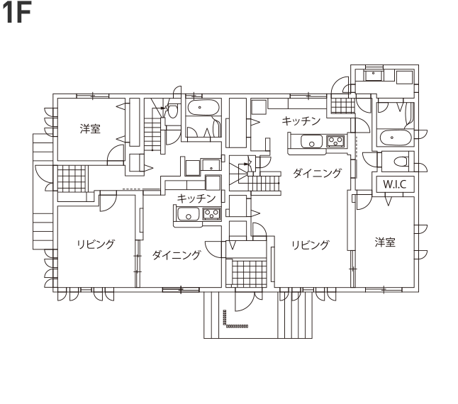 1階の間取り