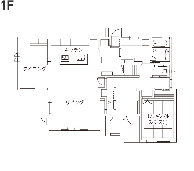 1階の間取り