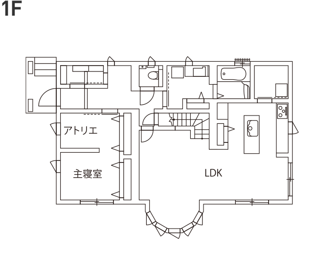 1階の間取り