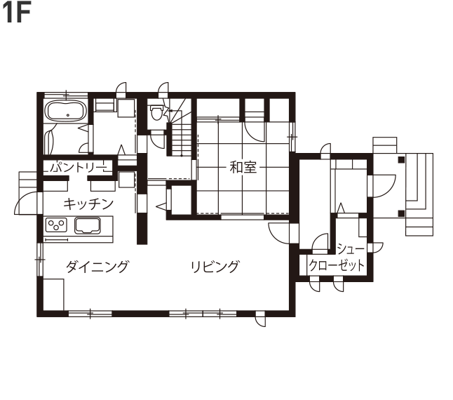 1階の間取り