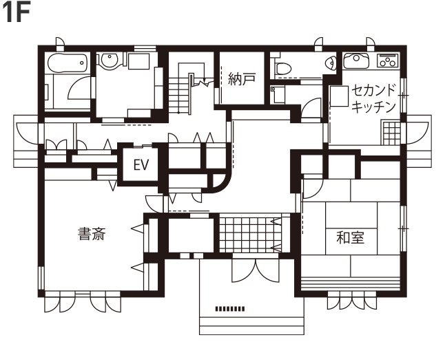 1階の間取り