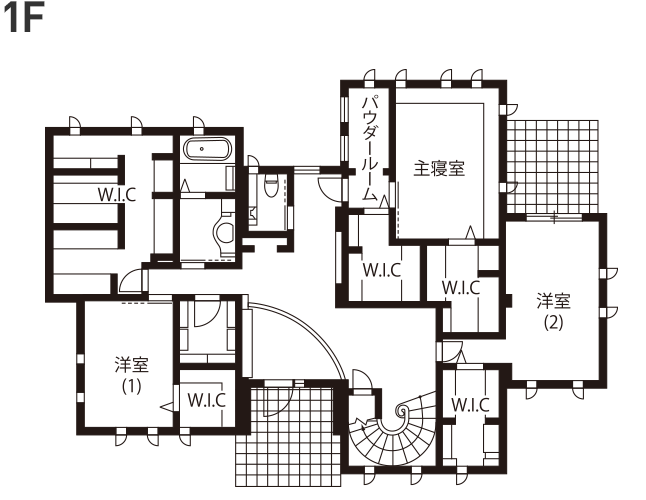 1階の間取り