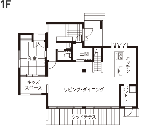 1階の間取り