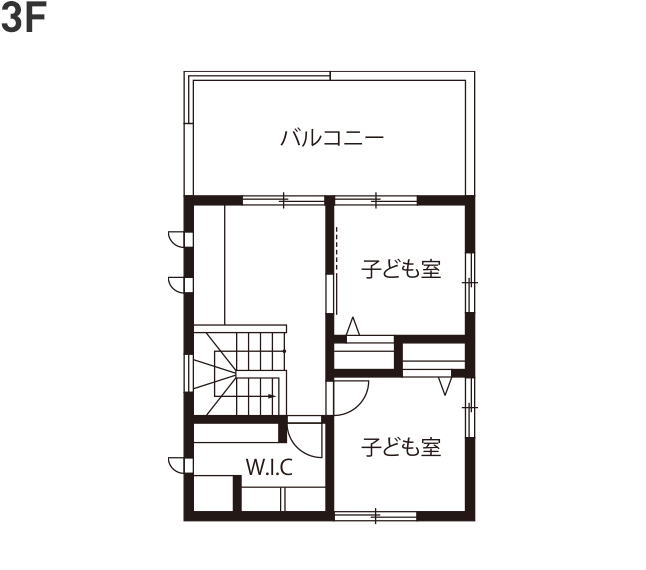 3階の間取り