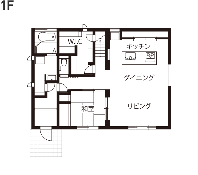 1階の間取り