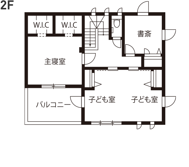 2階の間取り