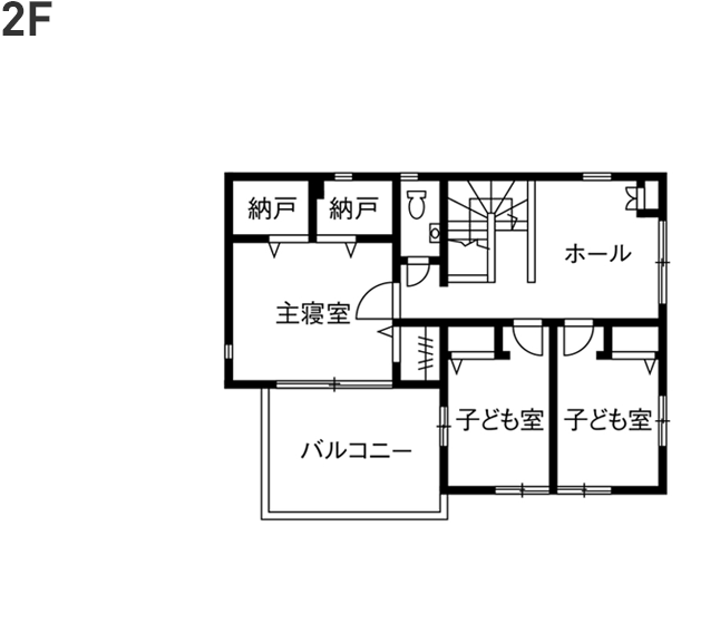 2階の間取り