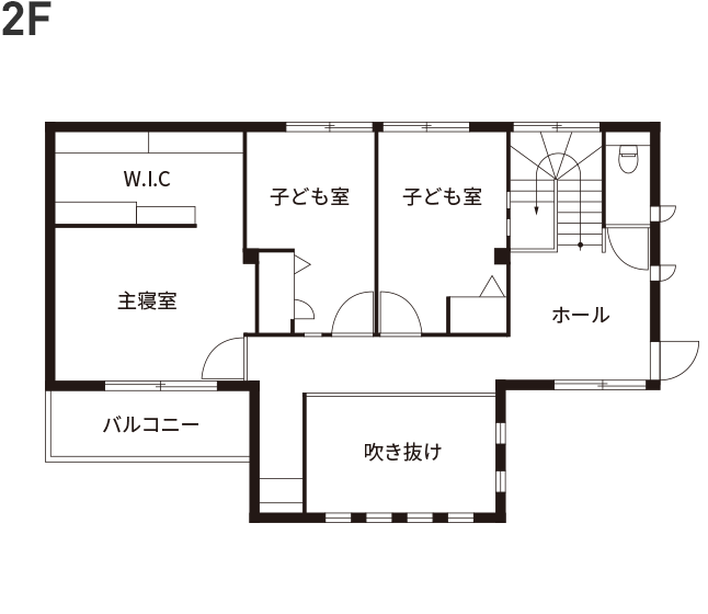 2階の間取り