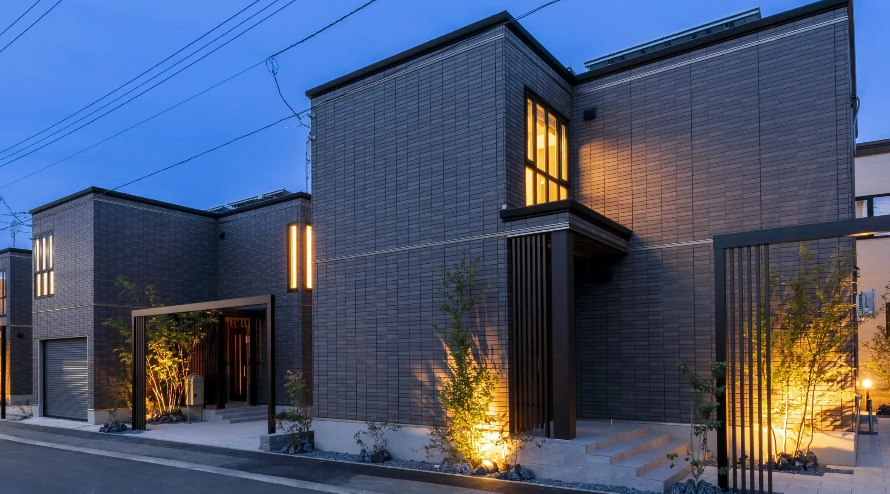 セキスイハイムの分譲地