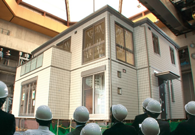 ボックスラーメン構造 実大耐震実験 耐震対策 減災経営 セキスイハイムの高齢者住宅ハーベストメント セキスイハイム