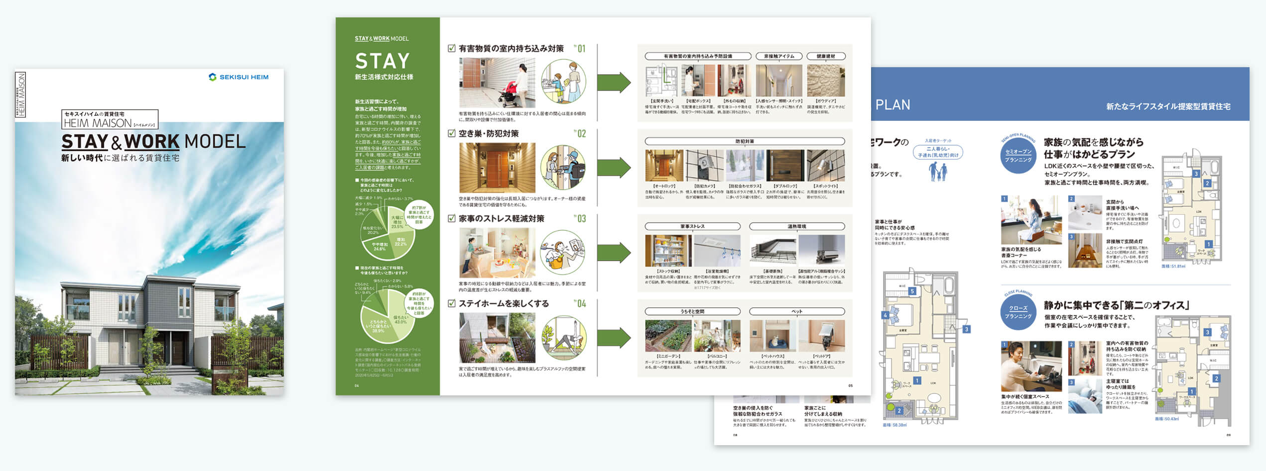ステイアンドワークモデルカタログ