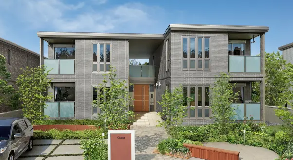 2階建て賃貸住宅