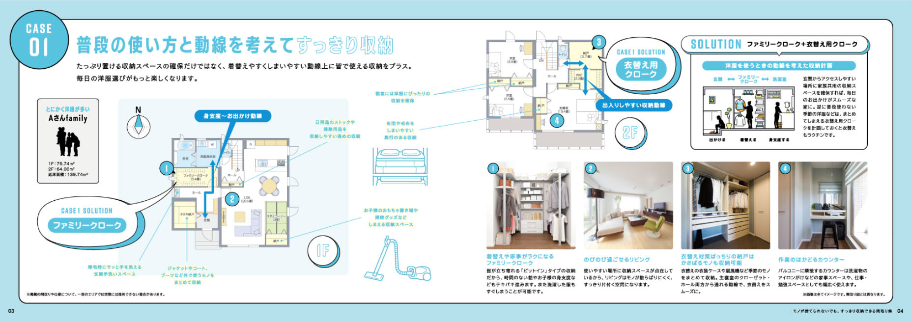 普段の使い方と導線を考えてすっきり収納