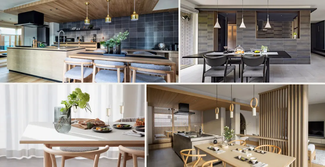 様々なダイニングのイメージ写真