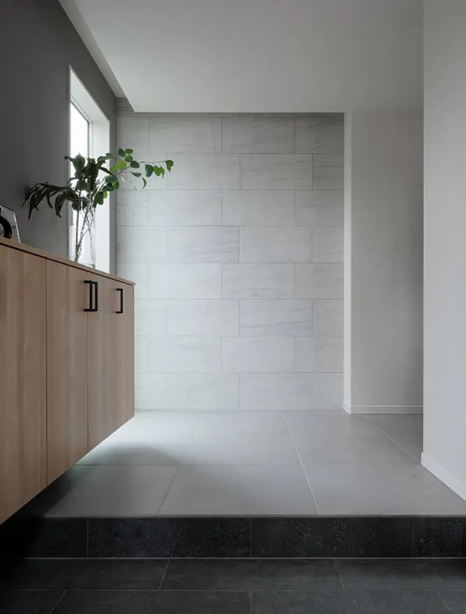 間口約2ｍ×奥行約3.6ｍの玄関