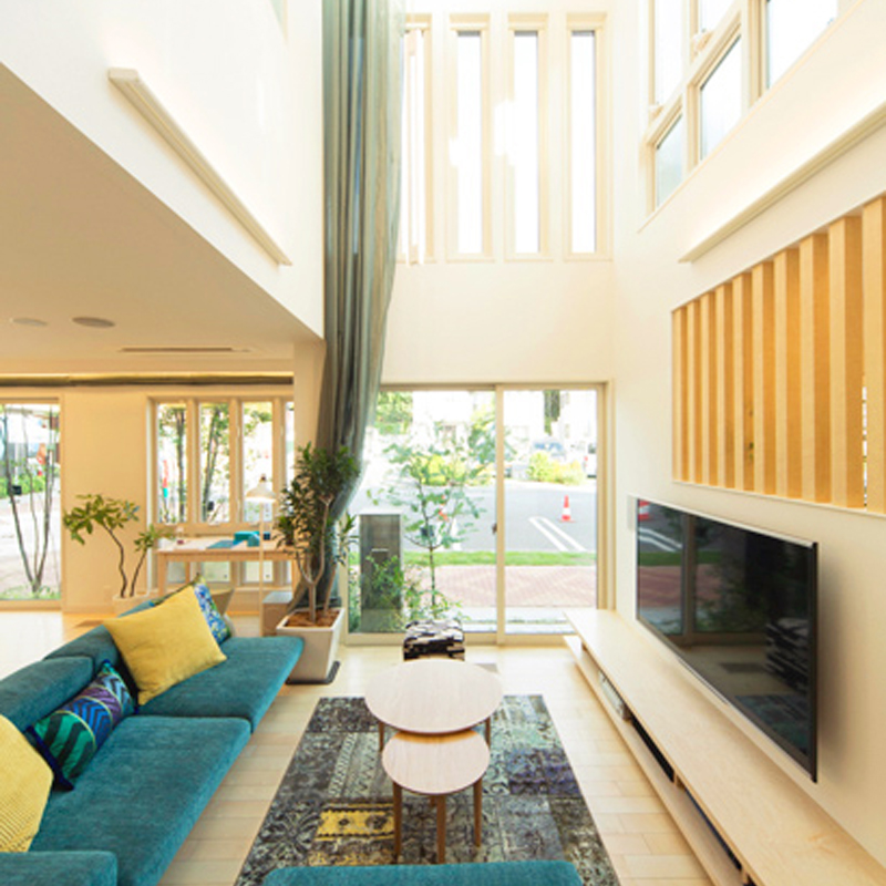 吹き抜けのあるリビング 間取り プラン 写真集 セキスイハイム