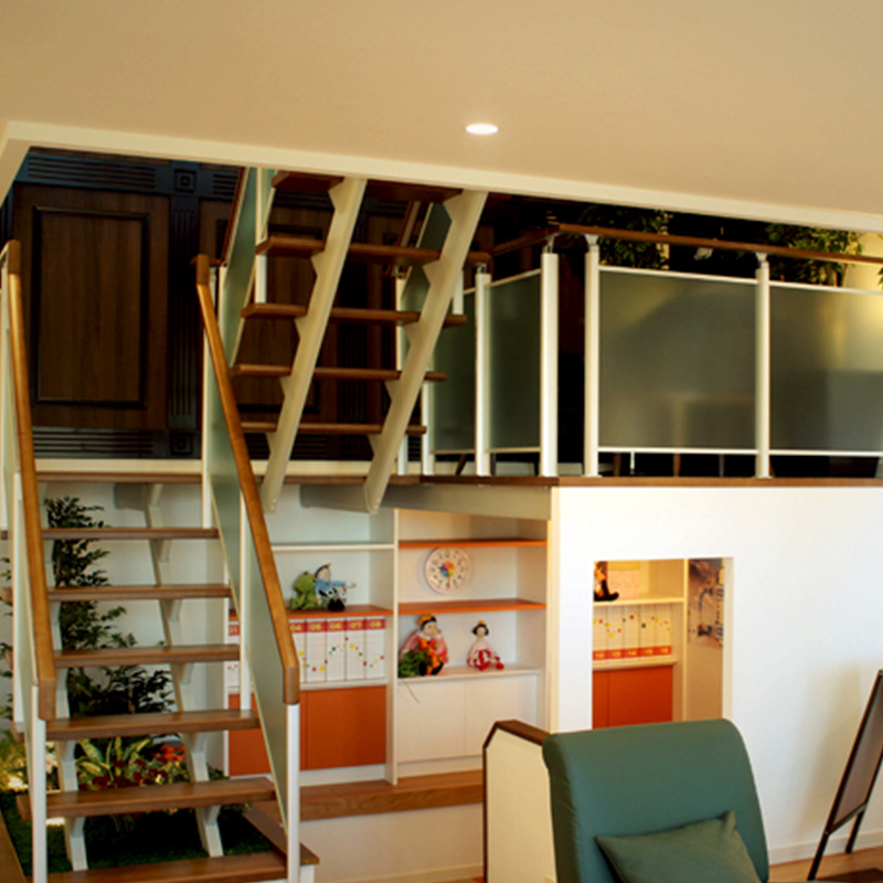 折り返し階段 階段 間取り プラン 写真集 セキスイハイム