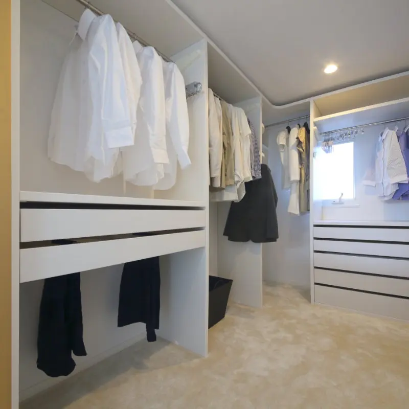 ウォークインクローゼット｜注文住宅の間取り（プラン）写真集