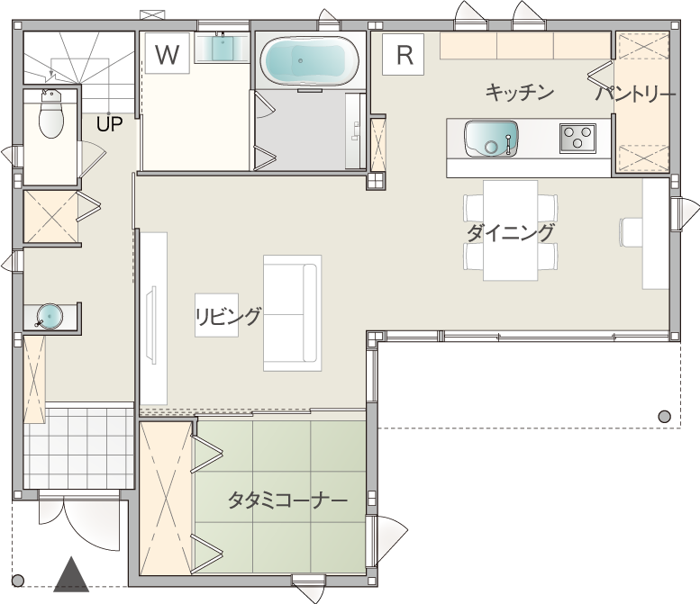 1階間取り図