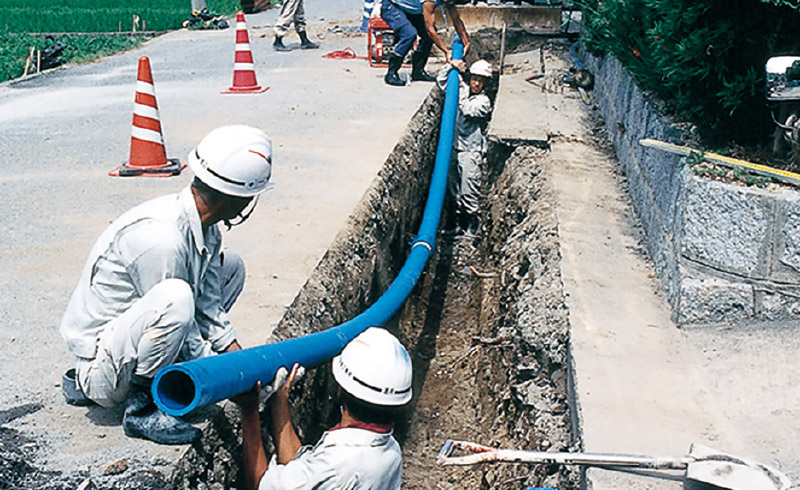 「エスロハイパーAW」毎日の暮らしにか欠かせない給水管