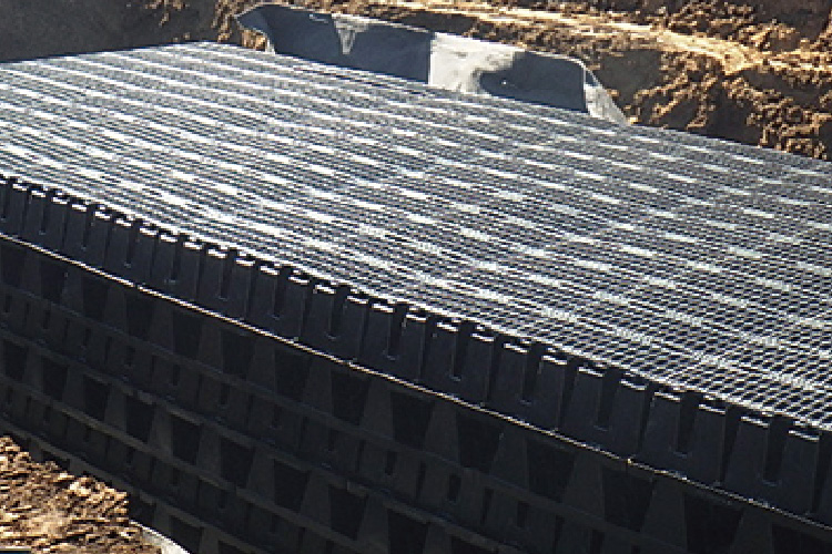 雨水浸透槽「クロスウェーブ」