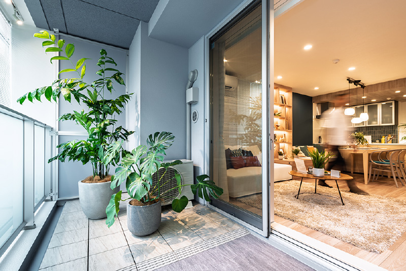 バルコニー 写真