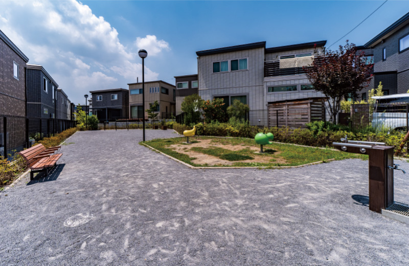 流山リードタウン 街区内公園