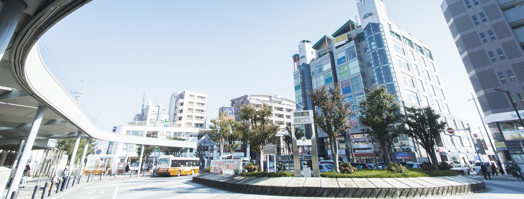 北朝霞・朝霞台駅 駅前