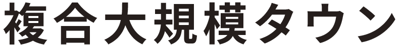 複合大規模タウン