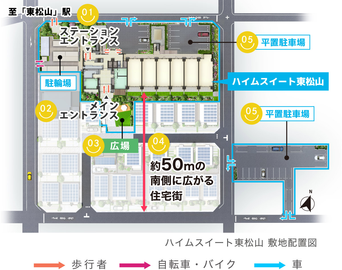 敷地配置図