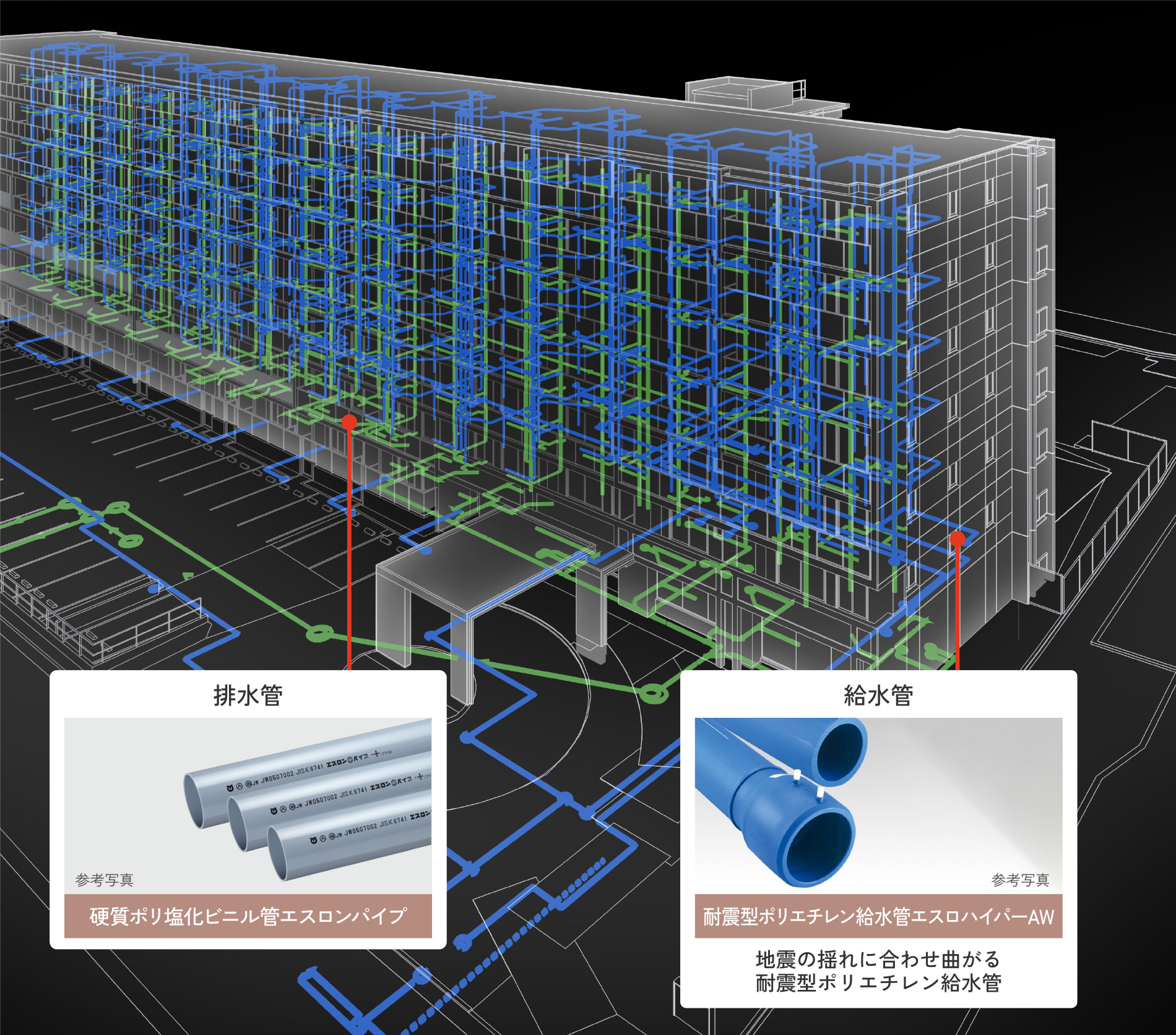 A棟インフラ概念イメージ