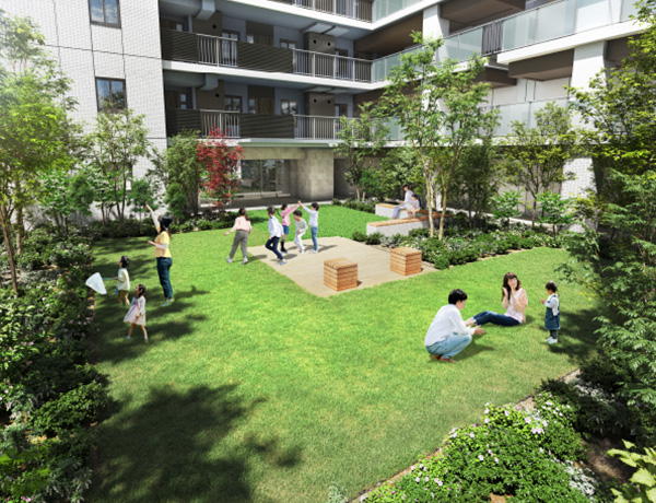 スイートガーデン完成予想CG