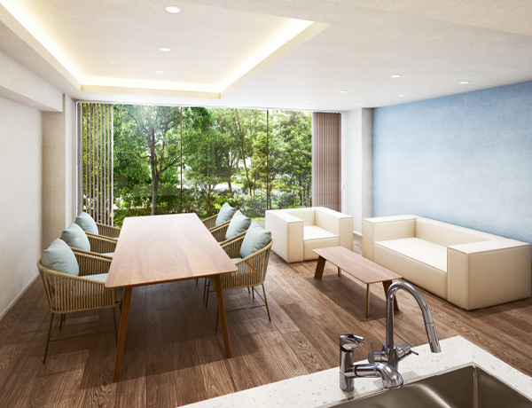 スイートラウンジ完成予想CG