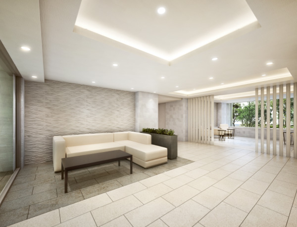 ホワイエ完成予想CG