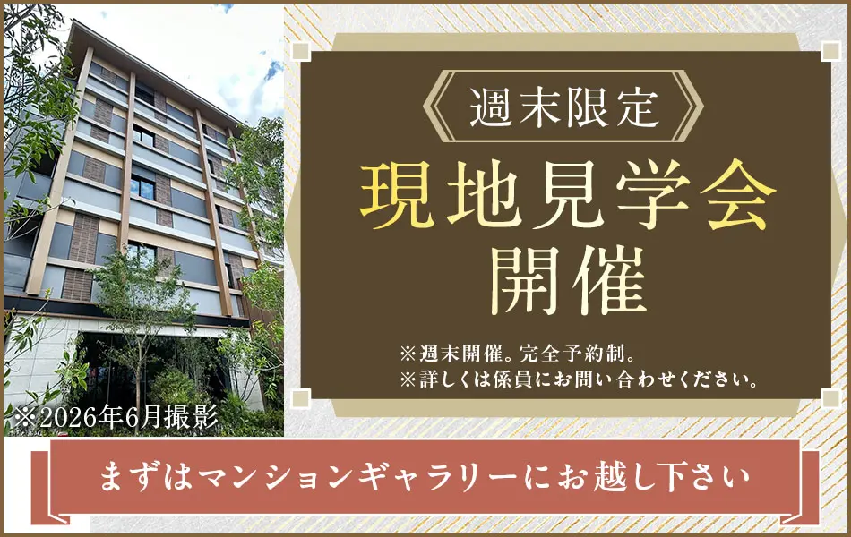 週末限定 現地見学会開催